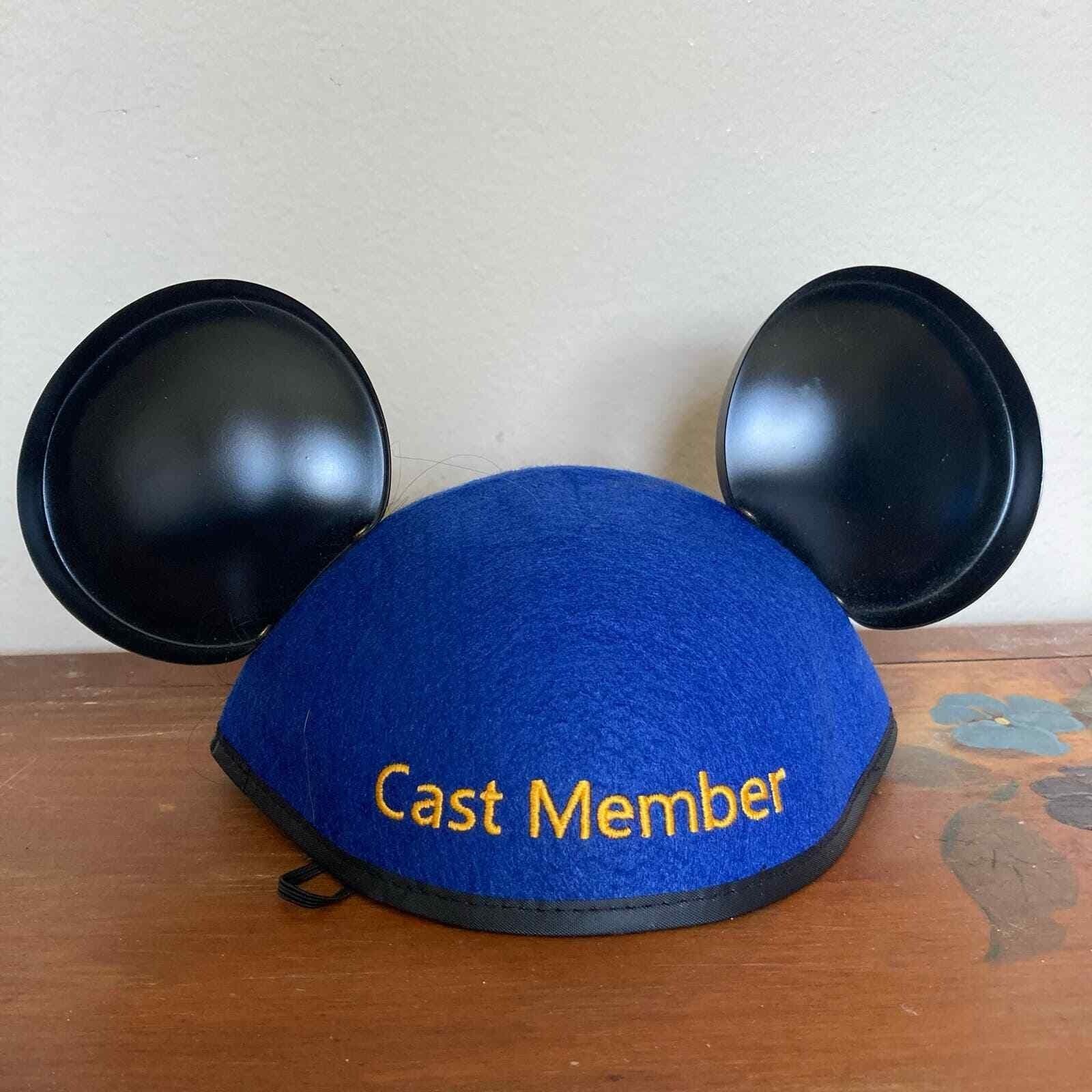 Disney 50th Cast Member Ears Blue Logo Mickey Headband Adult Employee - Thumbnail 6