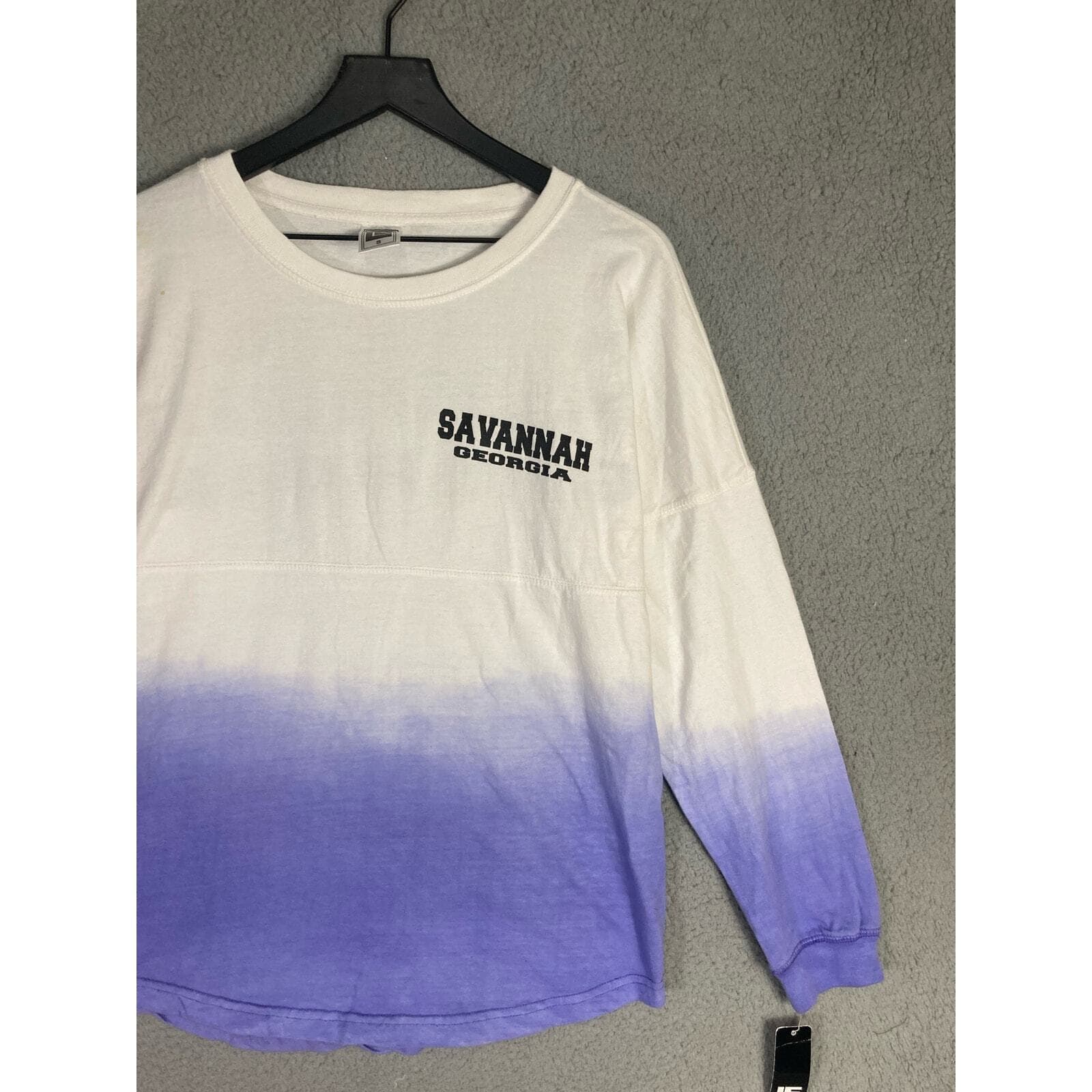 Savannah Georgia Shirt Womens Small Multicolor Long Sleeve Souvenir Tee - Thumbnail 4