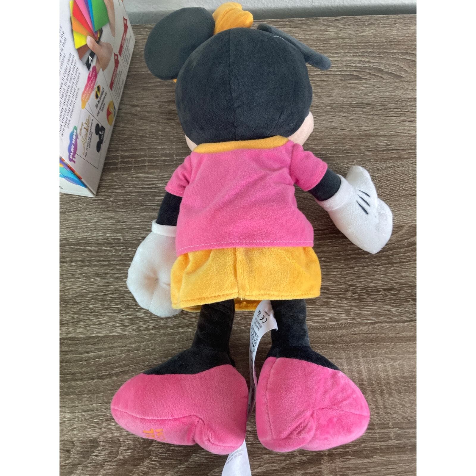Disney Parks Animal Kingdom Minnie Mouse Plush Pillow & Color Brain Board Game - Thumbnail 8