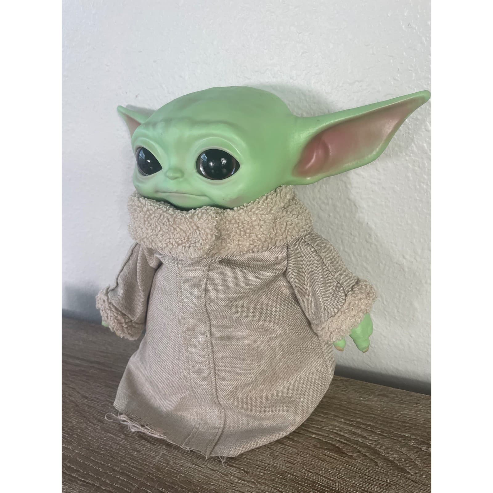 Star Wars Mandalorian Grogu Plush Mattel 11in Baby Yoda The Child Toy Doll GWD85 - Thumbnail 7
