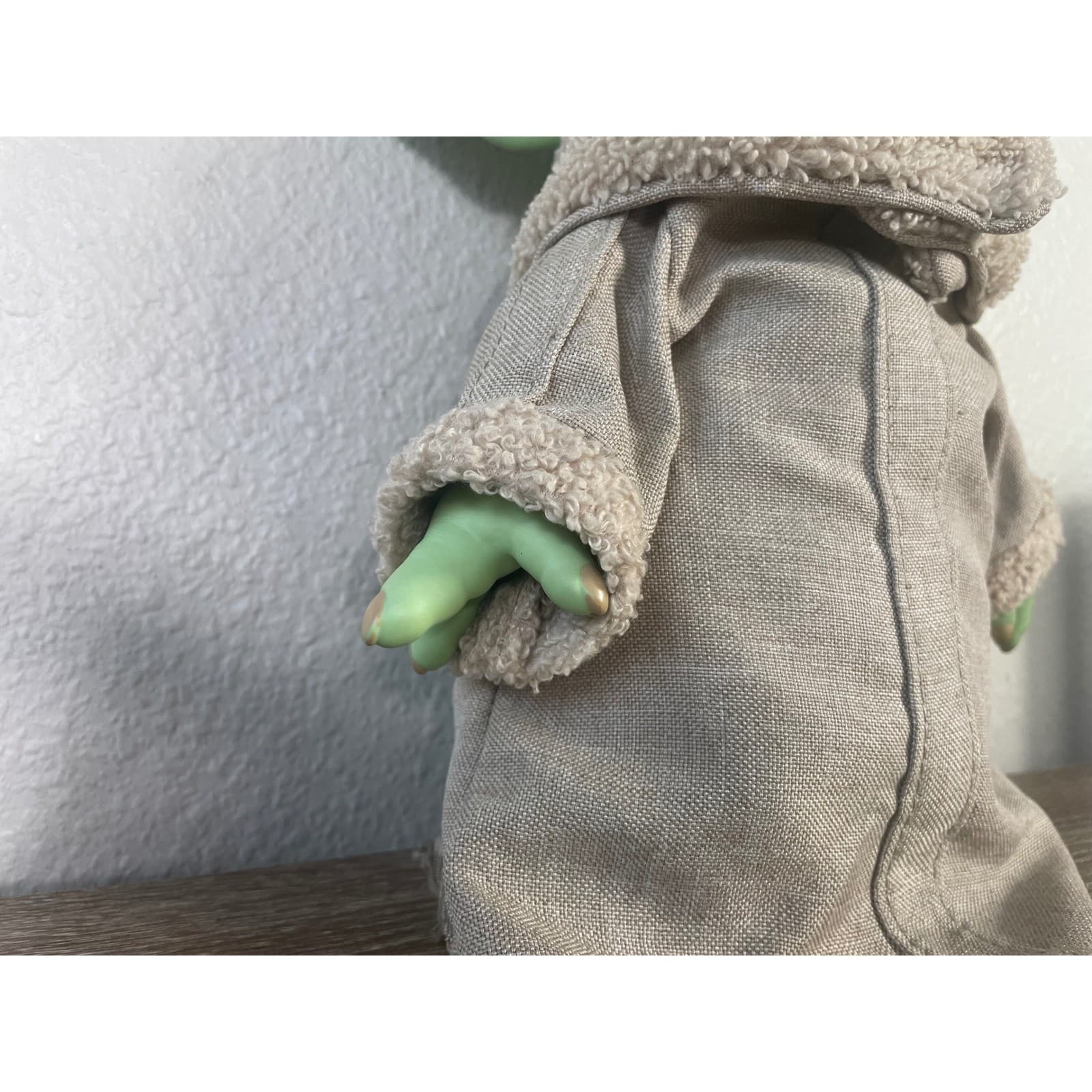 Star Wars Mandalorian Grogu Plush Mattel 11in Baby Yoda The Child Toy Doll GWD85 - Thumbnail 9