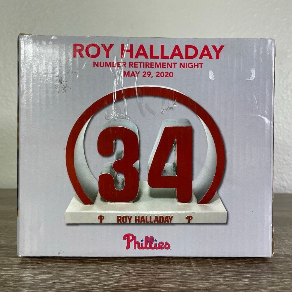 Roy Halladay 34 Phillies Retirement Plaque MLB Insiders Club SGA Collectible - Thumbnail 8