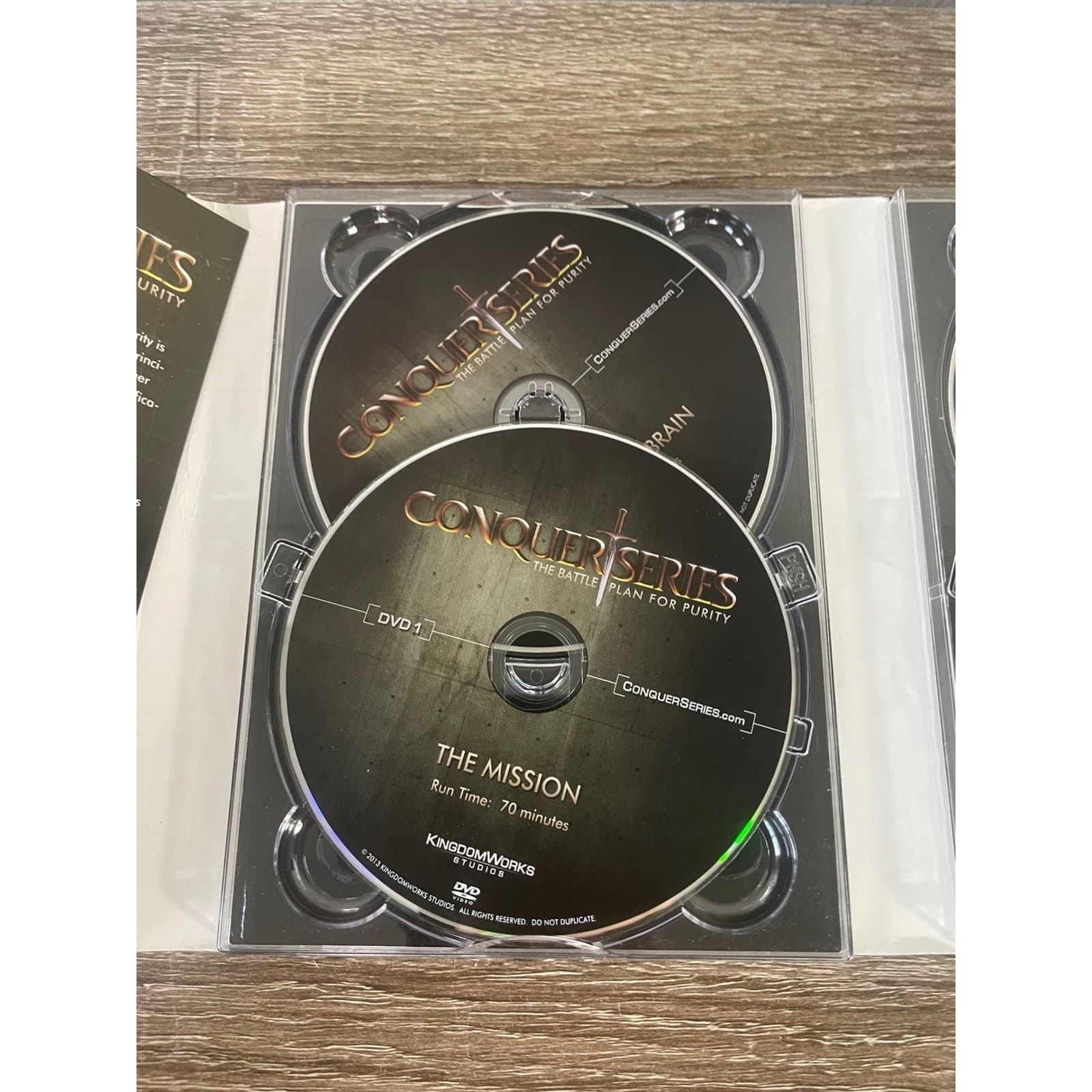 Conquer Series Battle Plan Purity DVD 6 Disc Ted Roberts Christian Mens Study V1 - Thumbnail 7