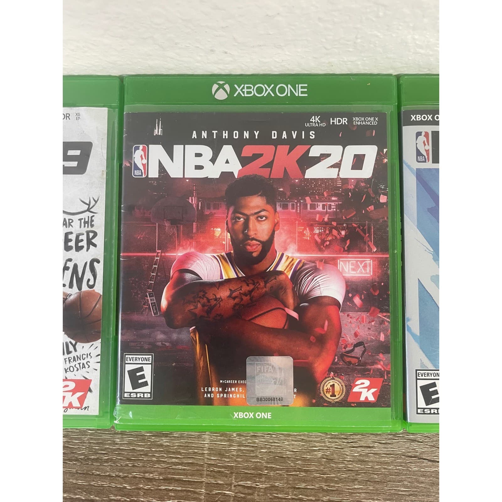 NBA 2K19 2K20 2K22 Xbox One Game Lot 2K Sports Basketball Giannis Davis Luka - Thumbnail 4