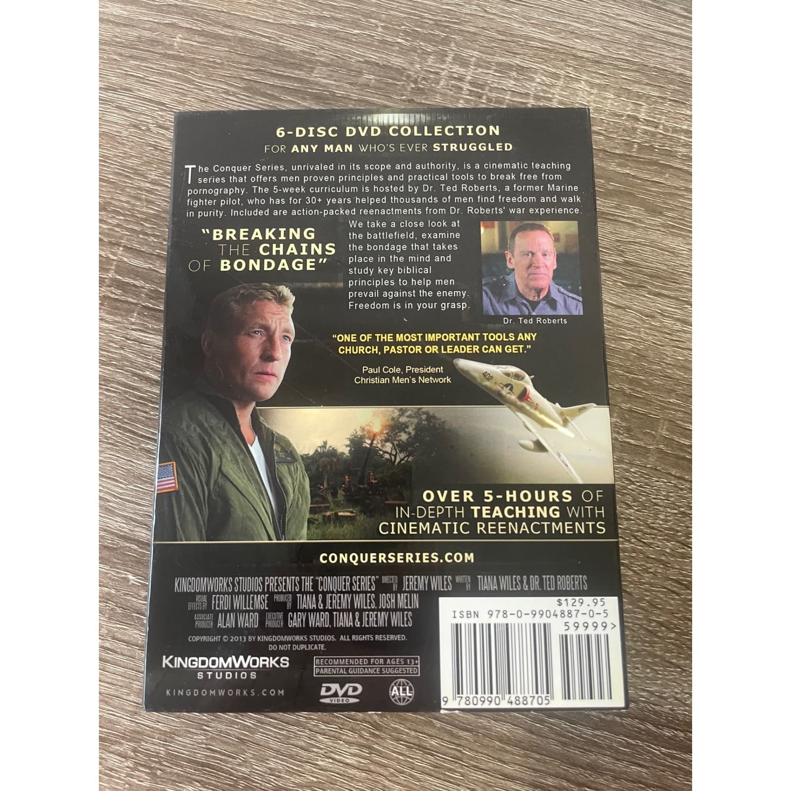 Conquer Series Battle Plan Purity DVD 6 Disc Ted Roberts Christian Mens Study V1 - Thumbnail 3