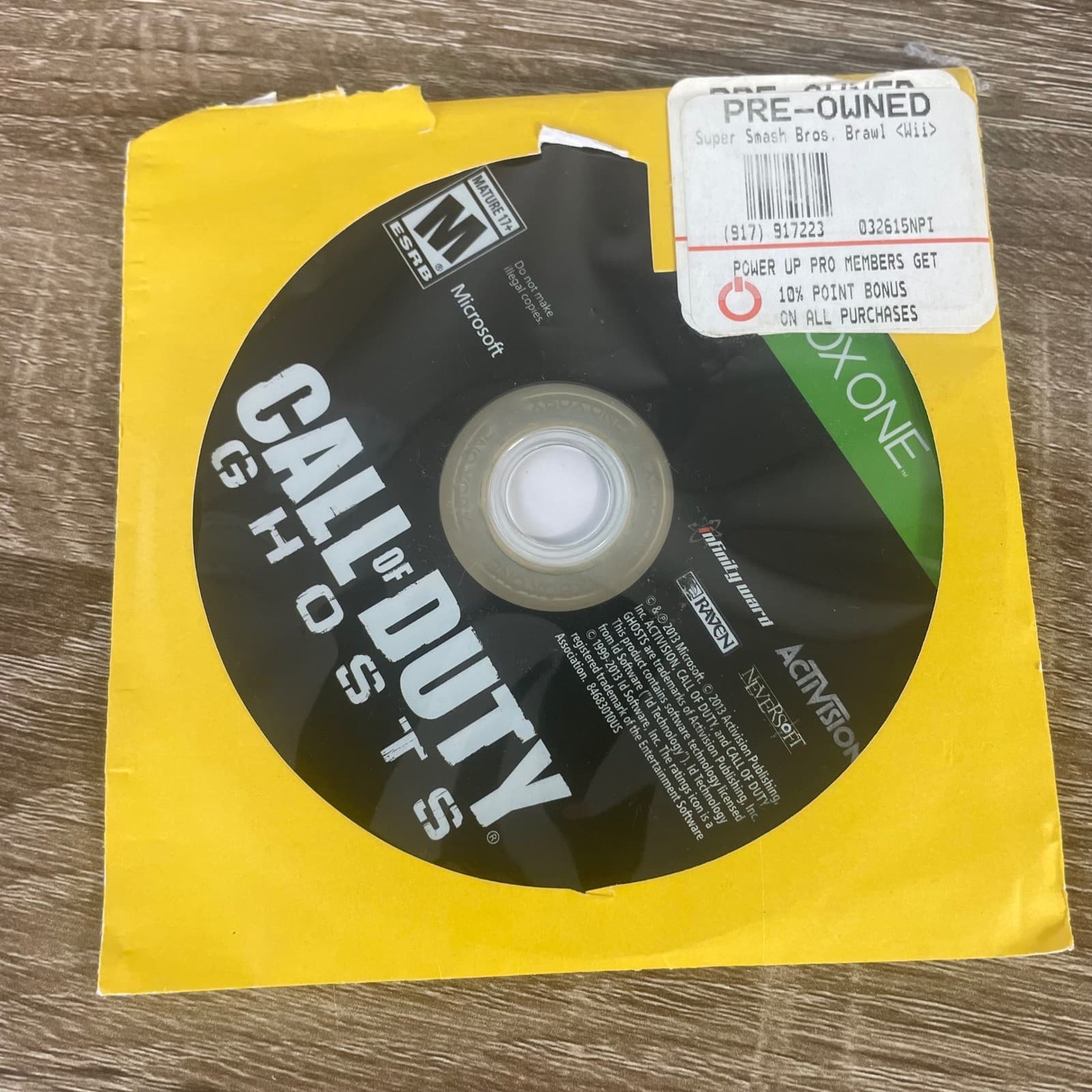 Call of Duty Ghosts Microsoft Xbox One 2013 Activision FPS Video Game Disc Only - Thumbnail 6