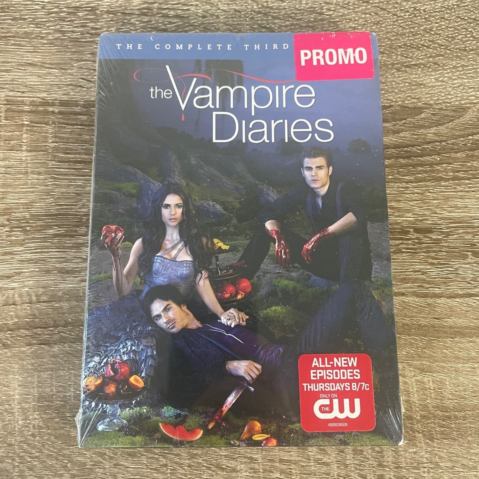 The Vampire Diaries Complete Third Season 3 DVD Box Set Promo Factory Sealed NEW - Thumbnail 3