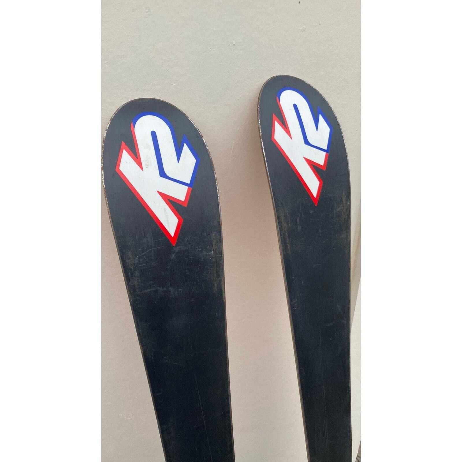 K2 Burnin Luv Women's 146cm Carving Skis Orange Beginner Intermediate Ski Set - Thumbnail 11