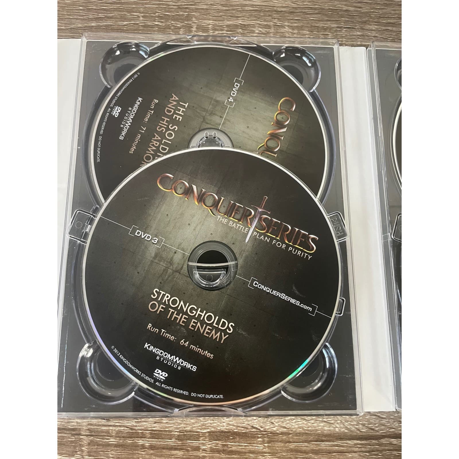 Conquer Series Battle Plan Purity DVD 6 Disc Ted Roberts Christian Mens Study V1 - Thumbnail 8