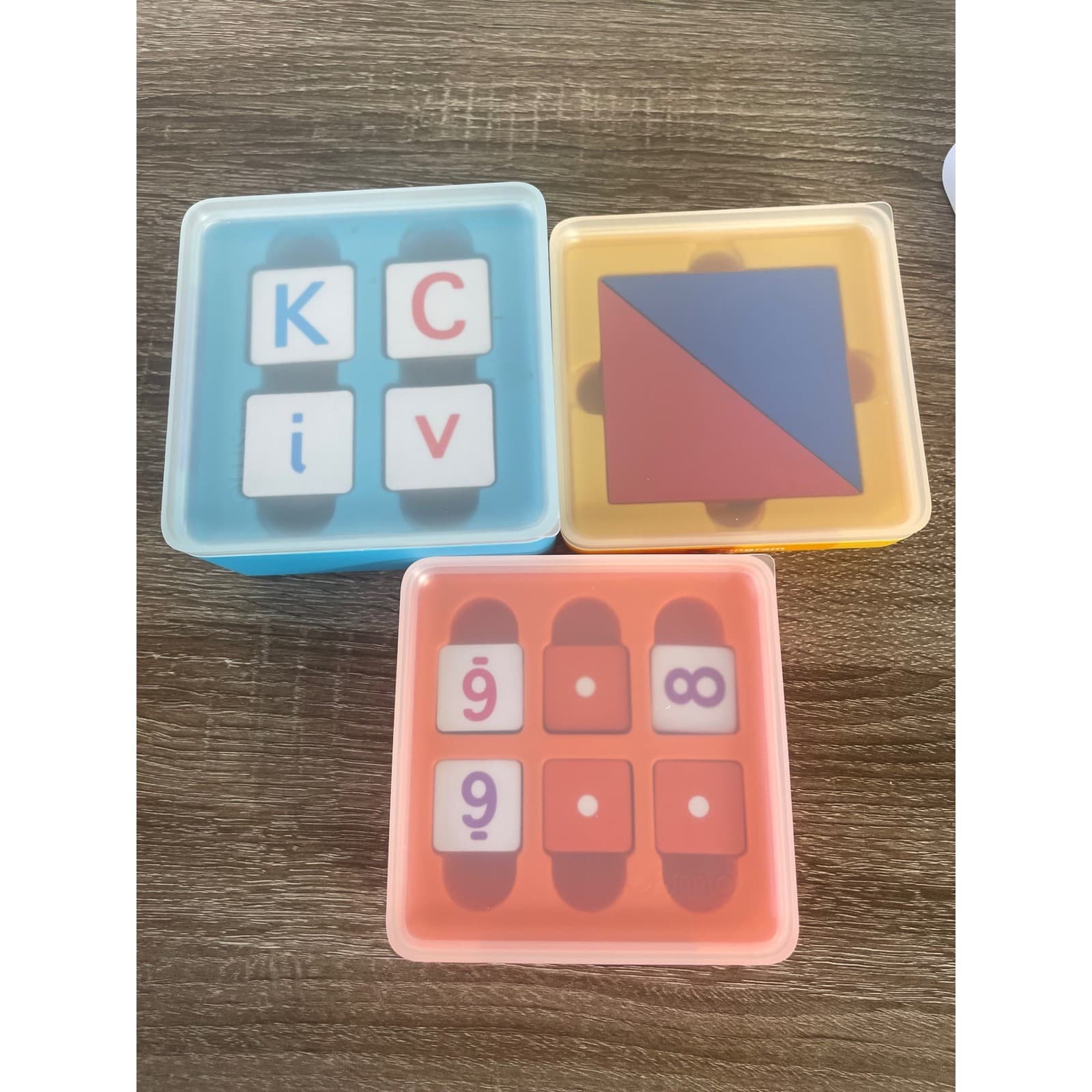 Osmo Genius Starter Kit Base Words Numbers Tangram Educational Game Set Toy - Thumbnail 4