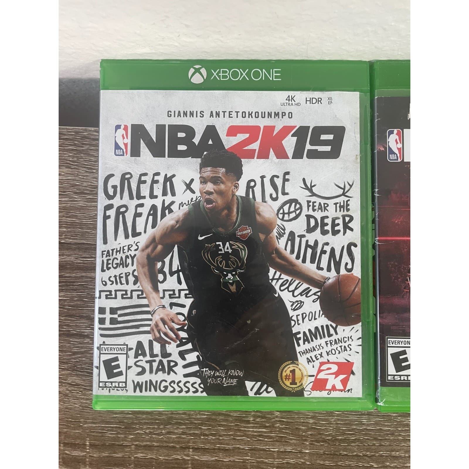 NBA 2K19 2K20 2K22 Xbox One Game Lot 2K Sports Basketball Giannis Davis Luka - Thumbnail 3