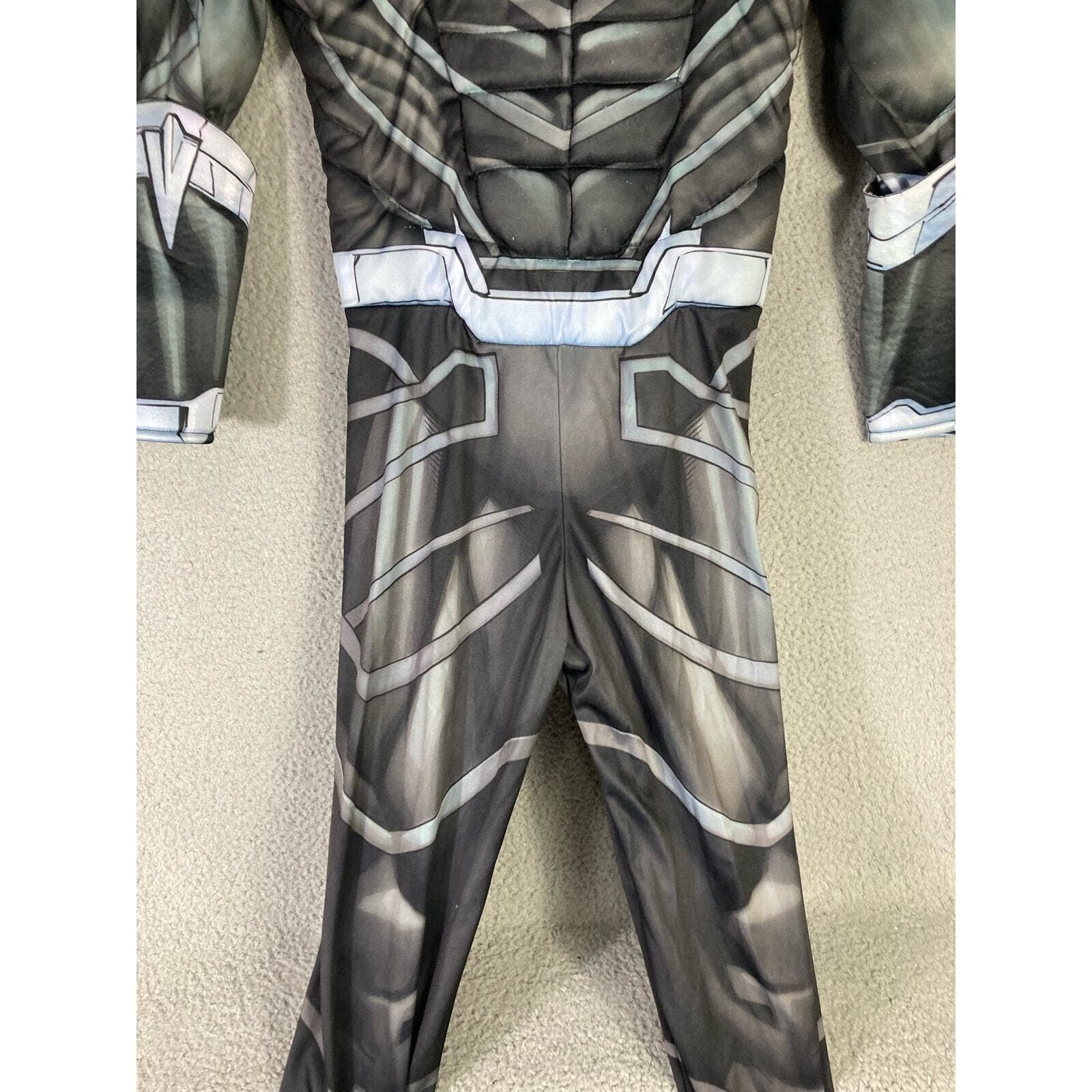Black Panther Costume Kids Large 12-14 Rubies Marvel Muscle Chest Halloween - Thumbnail 10