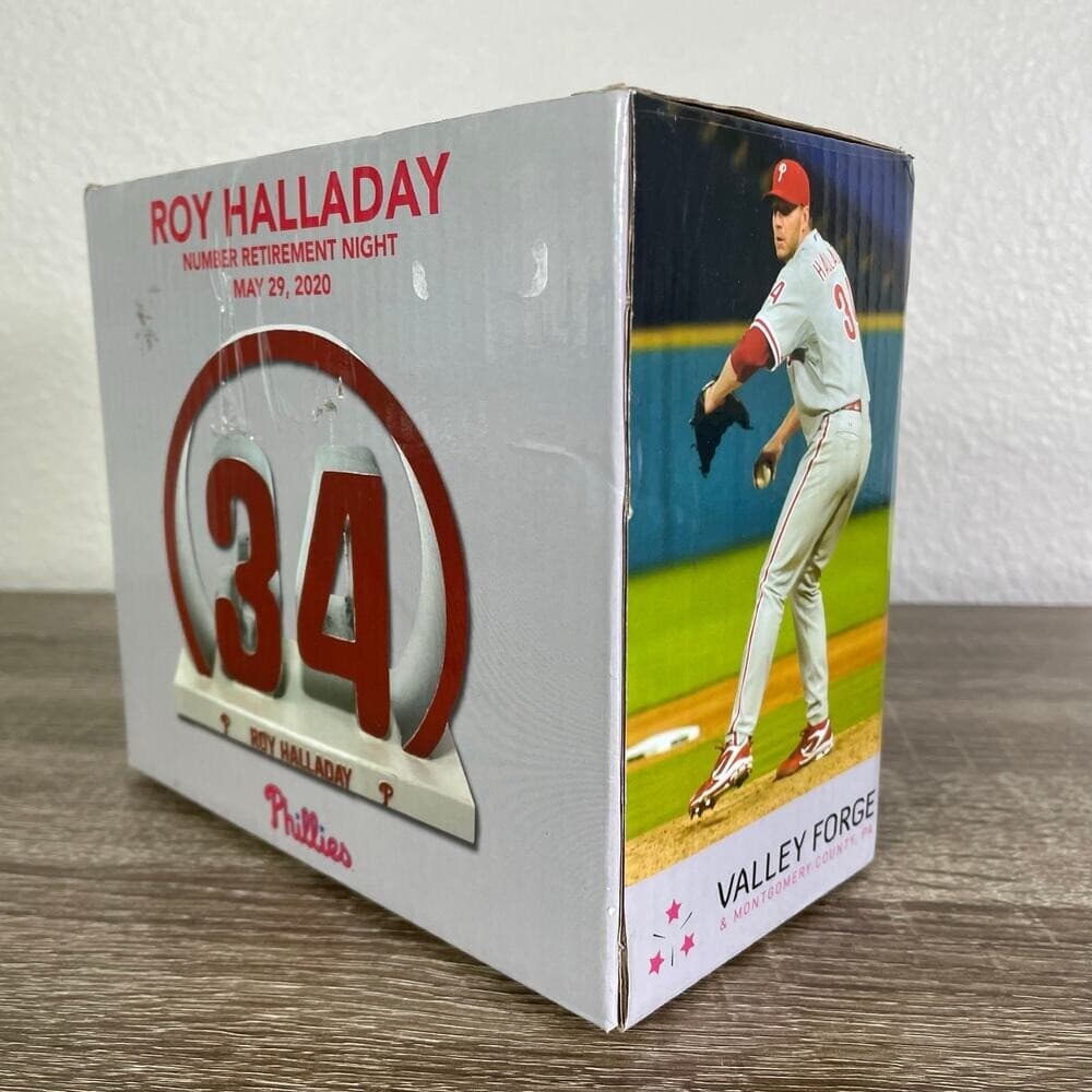 Roy Halladay 34 Phillies Retirement Plaque MLB Insiders Club SGA Collectible - Thumbnail 9