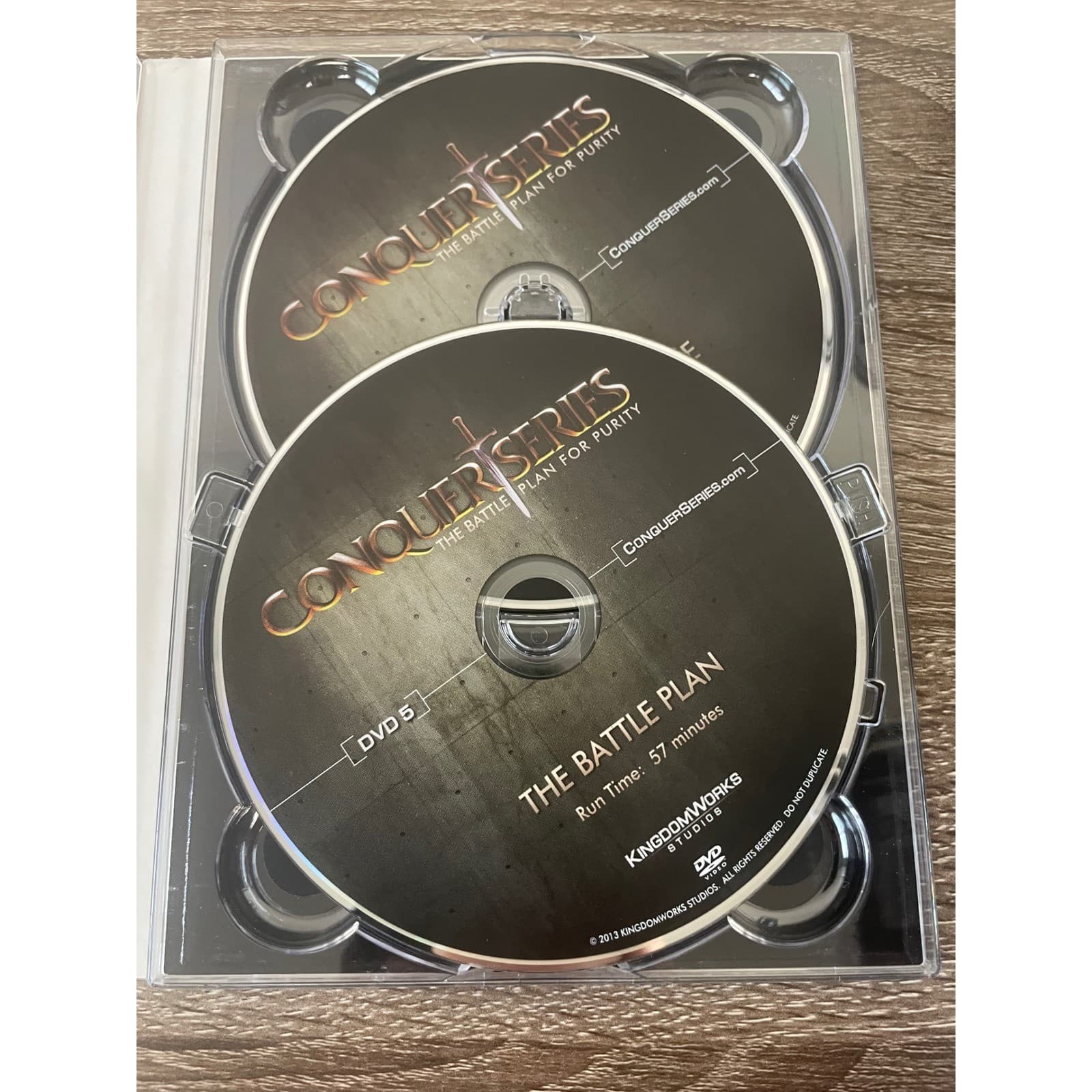 Conquer Series Battle Plan Purity DVD 6 Disc Ted Roberts Christian Mens Study V1 - Thumbnail 9
