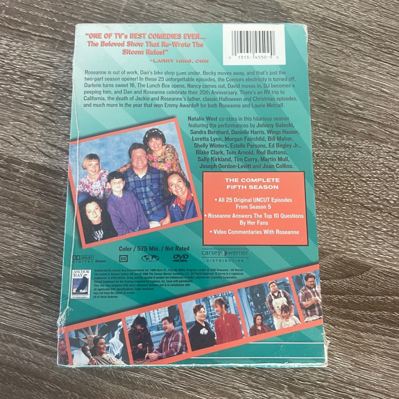 Roseanne The Complete Fifth Season DVD Box Set Anchor Bay 2006 New Sealed - Thumbnail 4