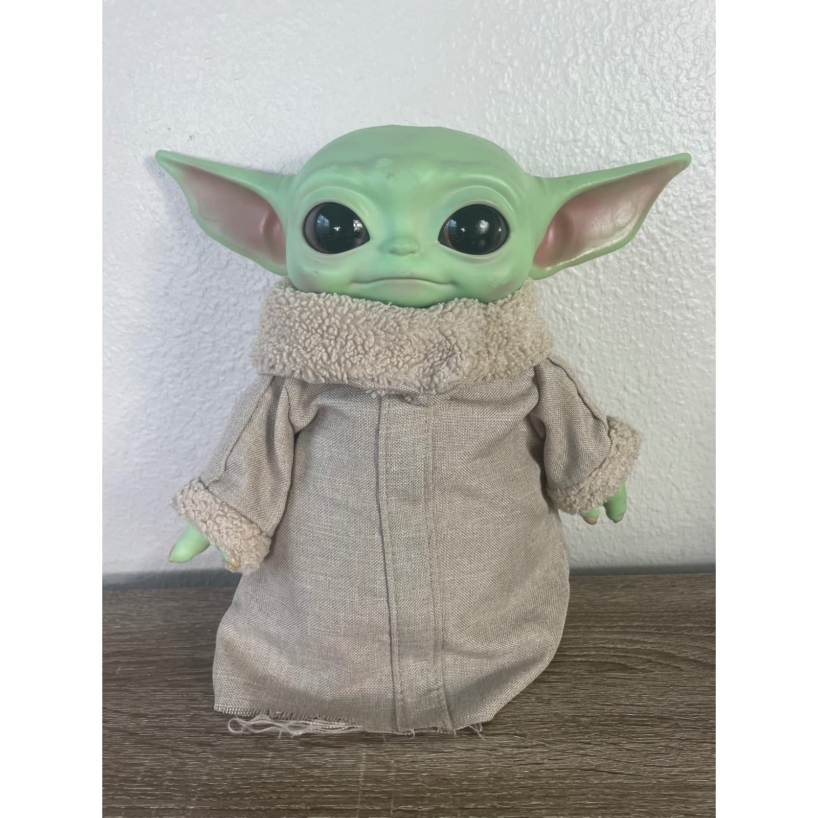 Star Wars Mandalorian Grogu Plush Mattel 11in Baby Yoda The Child Toy Doll GWD85 - Thumbnail 5