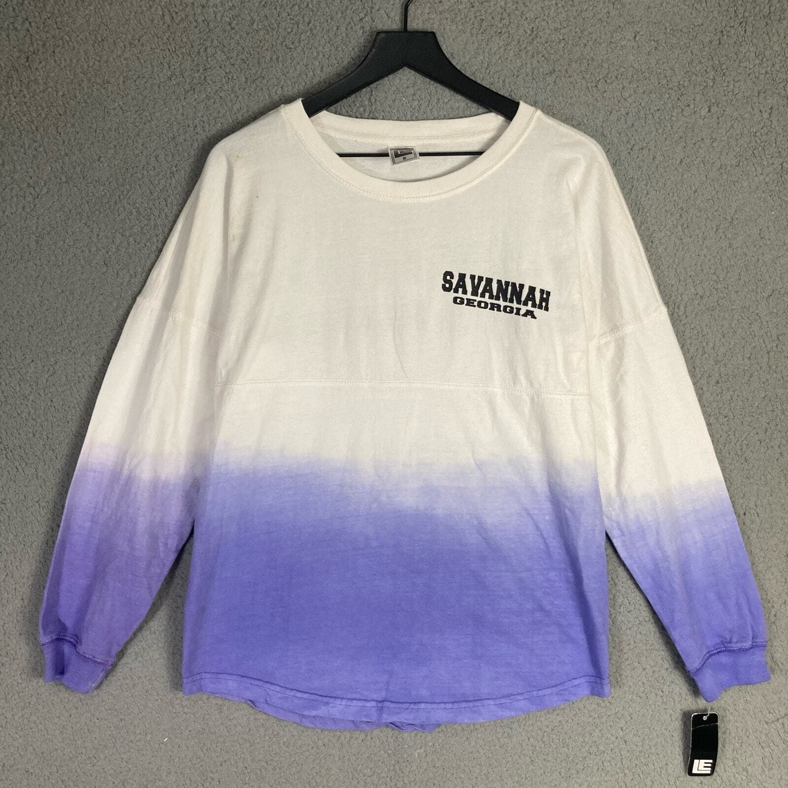 Savannah Georgia Shirt Womens Small Multicolor Long Sleeve Souvenir Tee - Thumbnail 3
