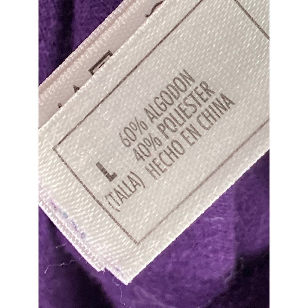 Disney Boutique Women's Evil Queen T-Shirt Purple Lattice Cutout Lace-Up Size L - Thumbnail 3