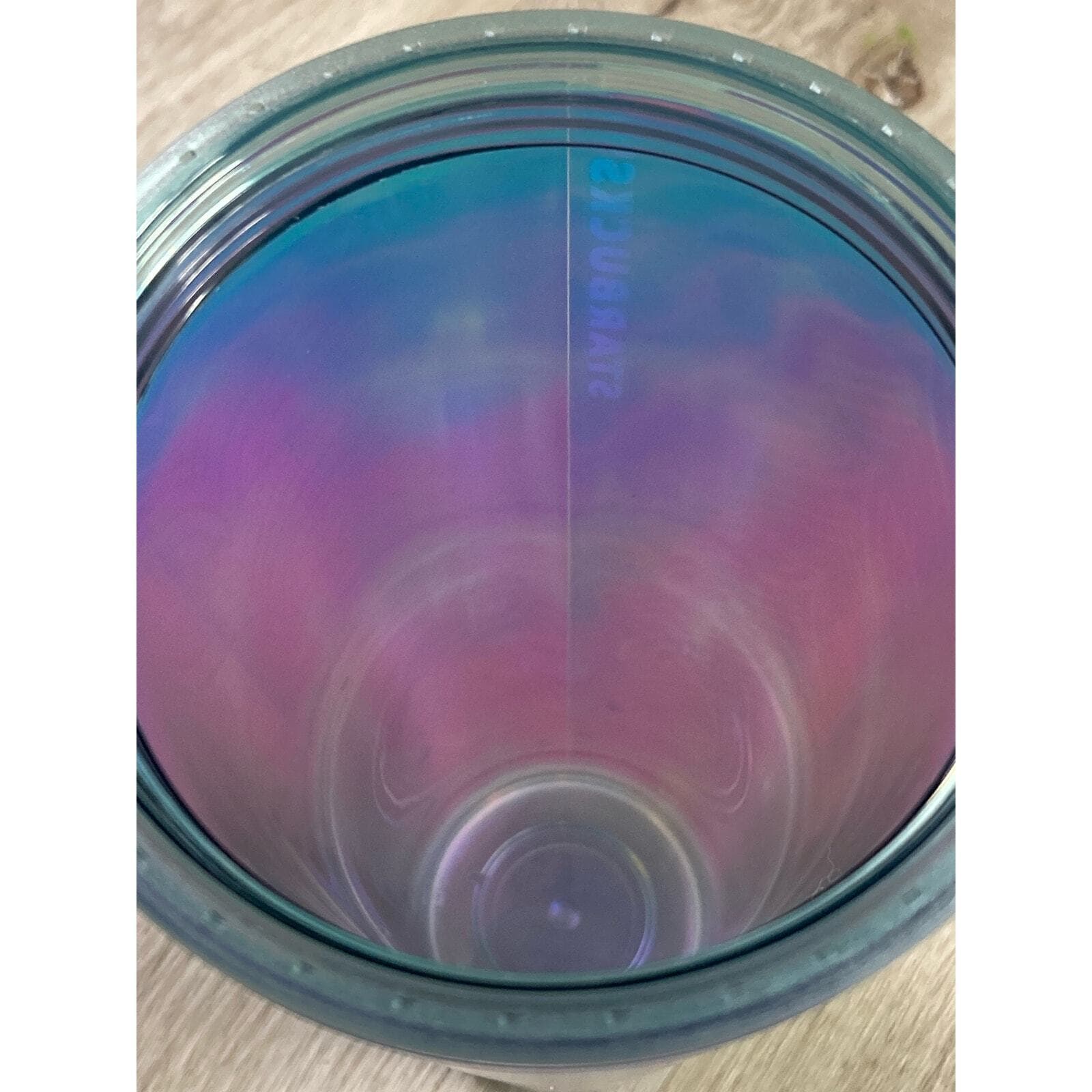Starbucks Mermaid Tail Cup Venti Tumbler Mint Green Iridescent 24oz - Thumbnail 11