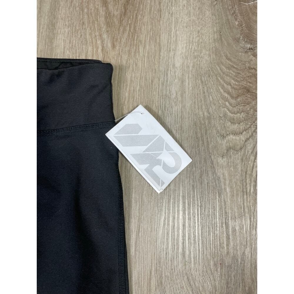 Women's Black Jogger Pants Stretch Drawstring Waistband Ankle Cuff Athletic S - Thumbnail 5
