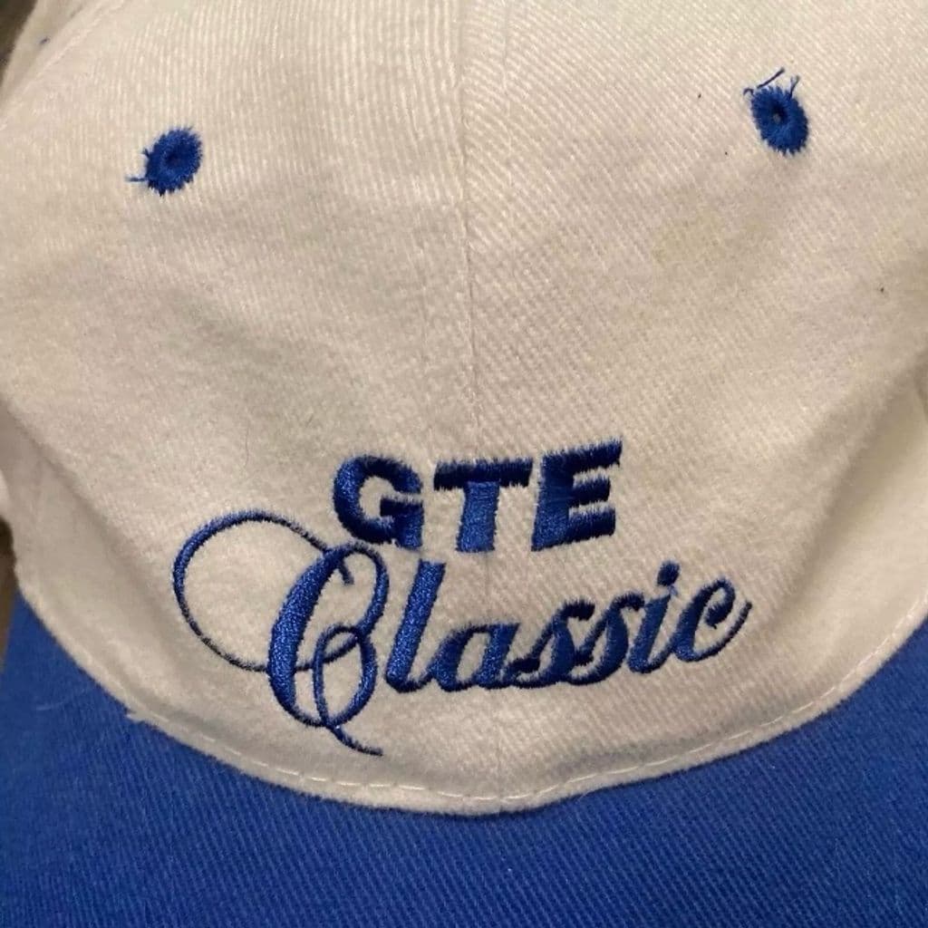 Vintage GTE Classic Blue Snapback Hat Adjustable Cap Embroidered Logo Casual - Thumbnail 5