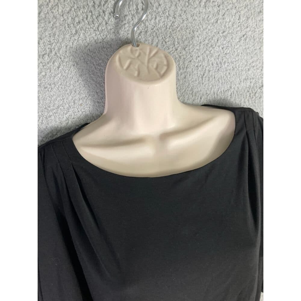 Jessica Simpson Black Boatneck Belted Dress Women's Small - Thumbnail 8