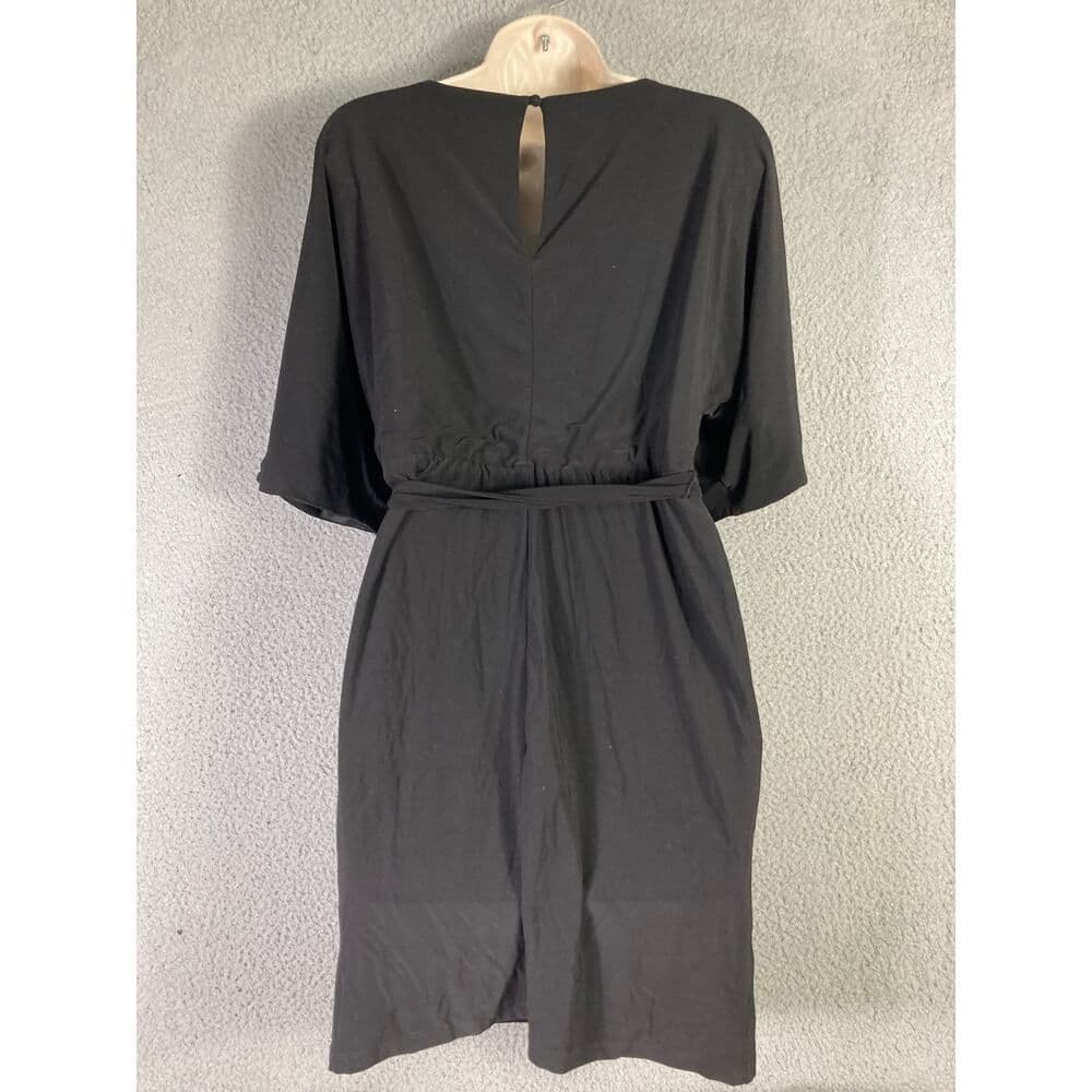 Jessica Simpson Black Boatneck Belted Dress Women's Small - Thumbnail 9
