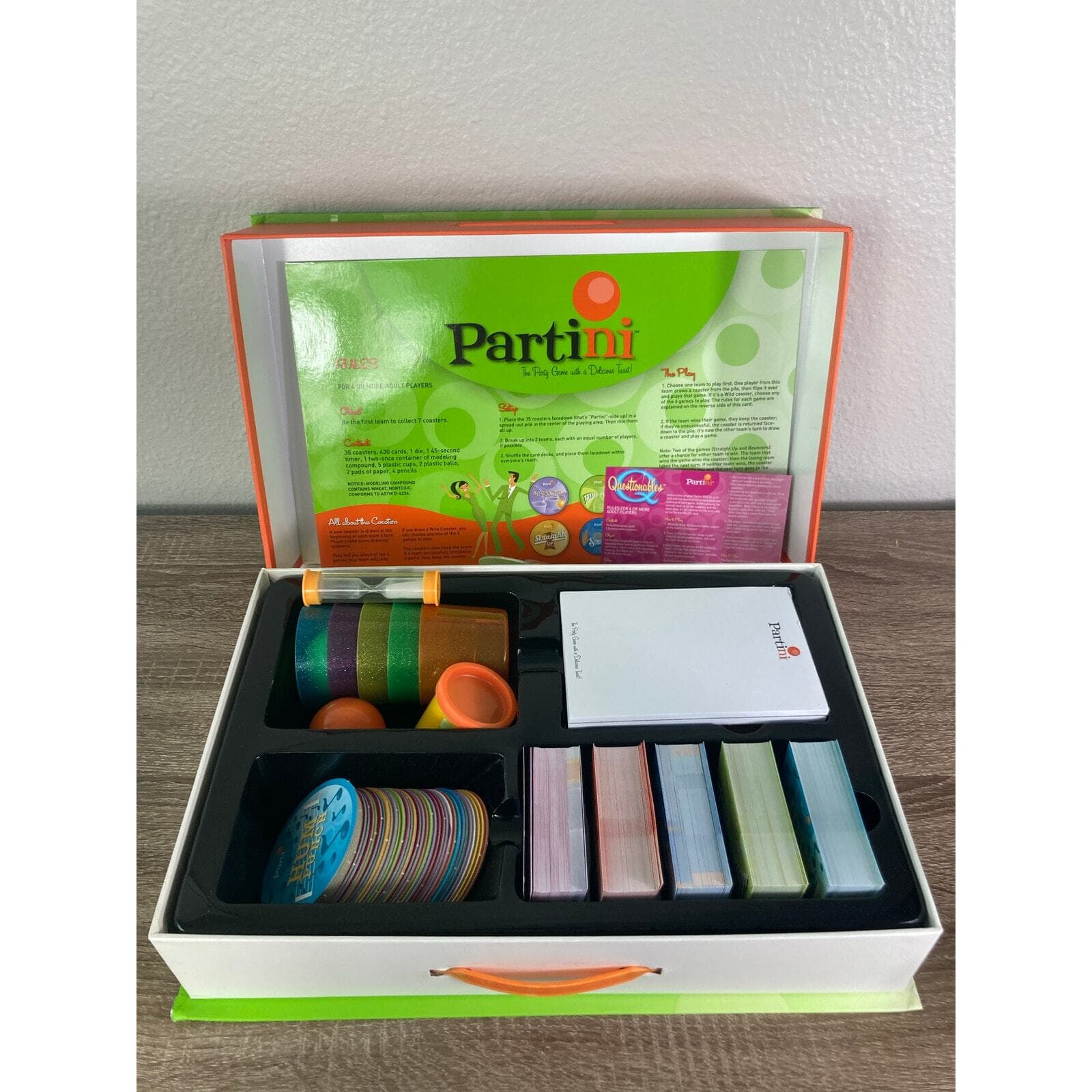 Partini Special Edition Adult Party Game Night 4+ Players Complete Exclusive - Thumbnail 11