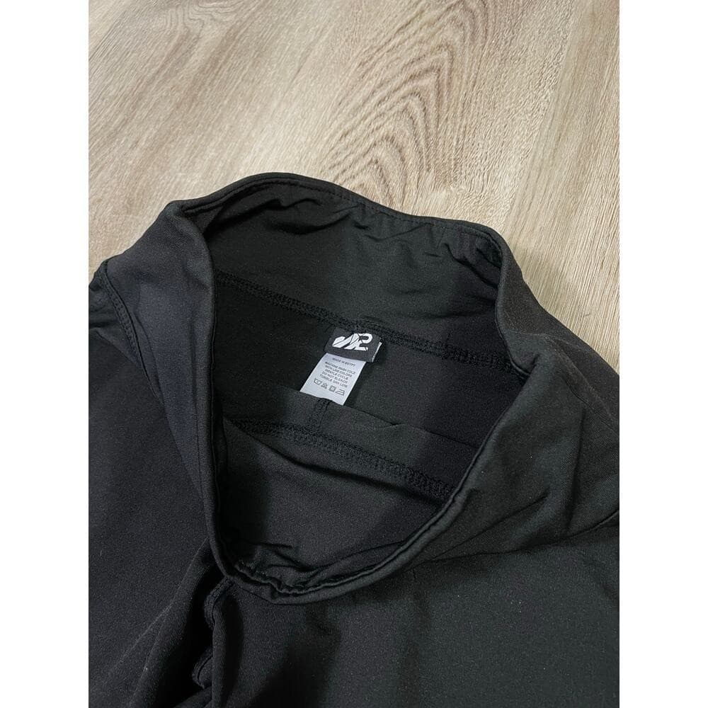 Women's Black Jogger Pants Stretch Drawstring Waistband Ankle Cuff Athletic S - Thumbnail 9