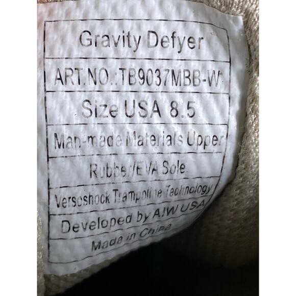 Gravity Defyer Energiya Men's Walking Shoes Size 8.5 Wide Comfort Pain Relief - Thumbnail 7
