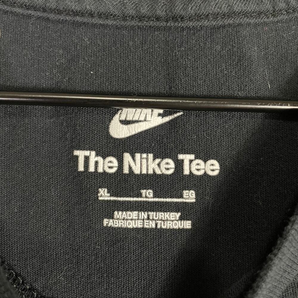 Nike Air Graphic Tee Multicolor Head Print Black Cotton Short Sleeve T-Shirt XL - Thumbnail 5