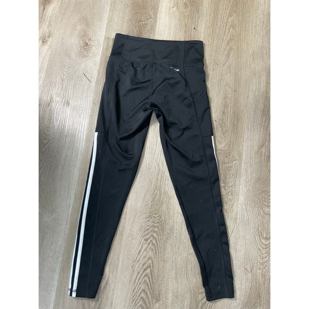 Adidas Primegreen 3-Stripe Training Leggings Women S Black Tiro Sport Athleisure - Thumbnail 6