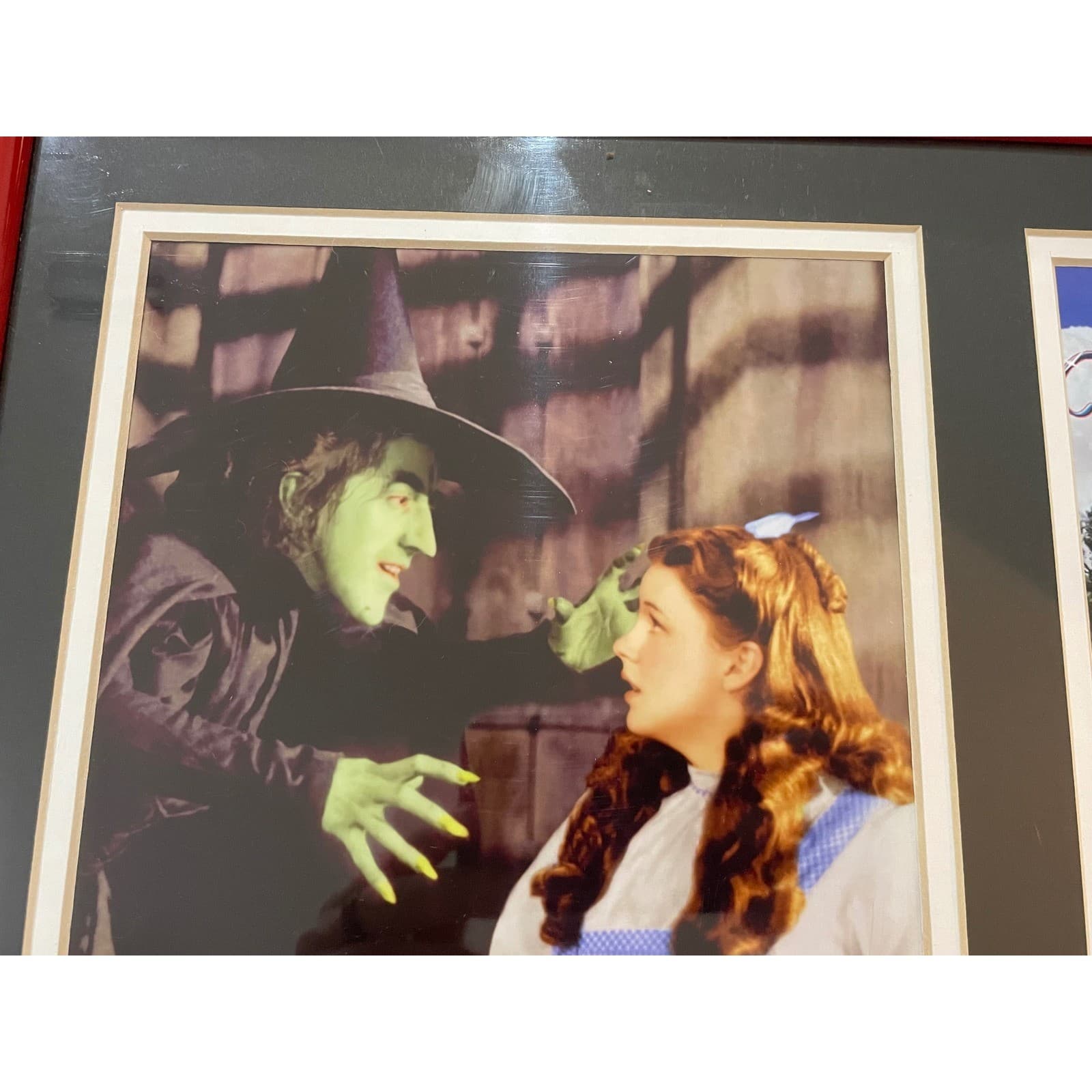 Wizard of Oz Framed Movie Art Wicked Witch Dorothy Film Wall Decor 14x11 - Thumbnail 5