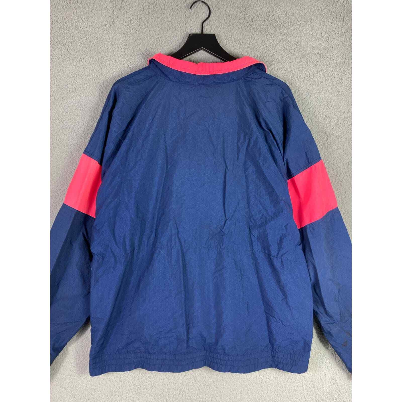 Vintage FILA Colorblock Neon Windbreaker Jacket Mens Large 90s Track Full Zip - Thumbnail 15