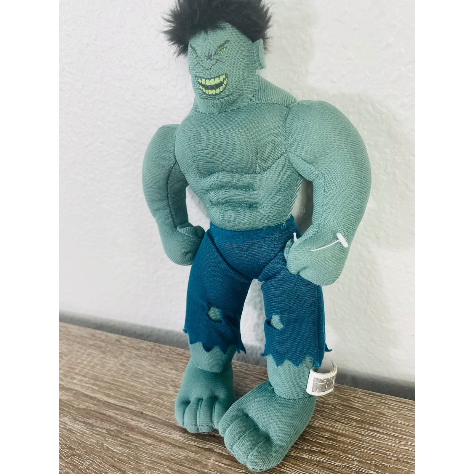 Marvel Hulk Plush 10 Inch Green Stuffed Toy Avengers Soft Doll Collectible - Thumbnail 6