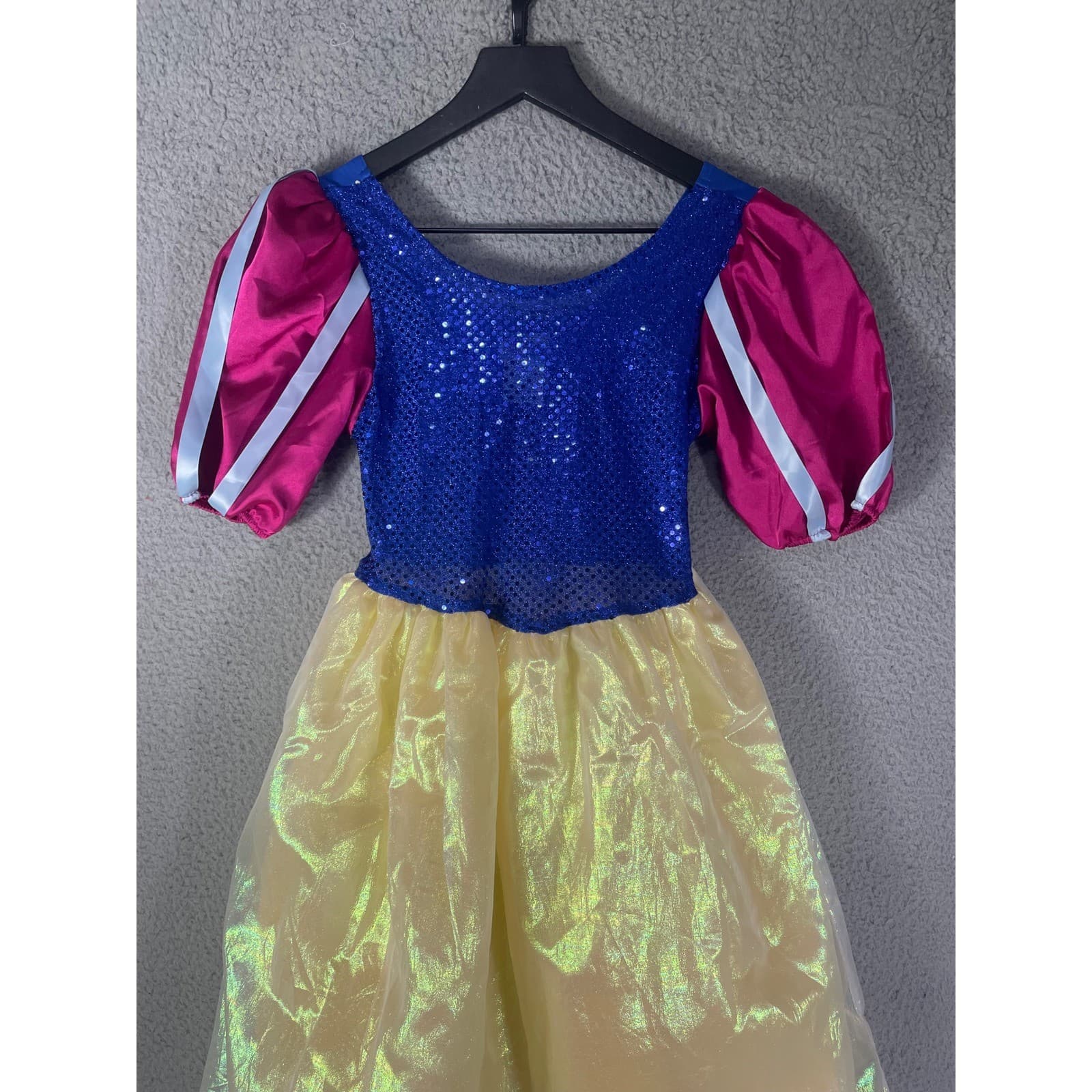 Disney Store Snow White Costume Girls Size 8 10 Princess Dress Halloween Vintage - Thumbnail 6