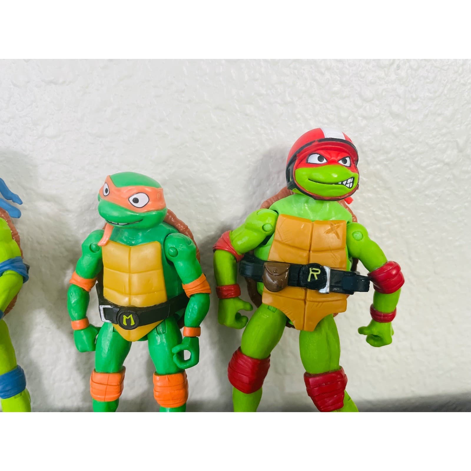 TMNT Mutant Mayhem Figure Lot 4 Leonardo Donatello Michelangelo Raphael - Thumbnail 5