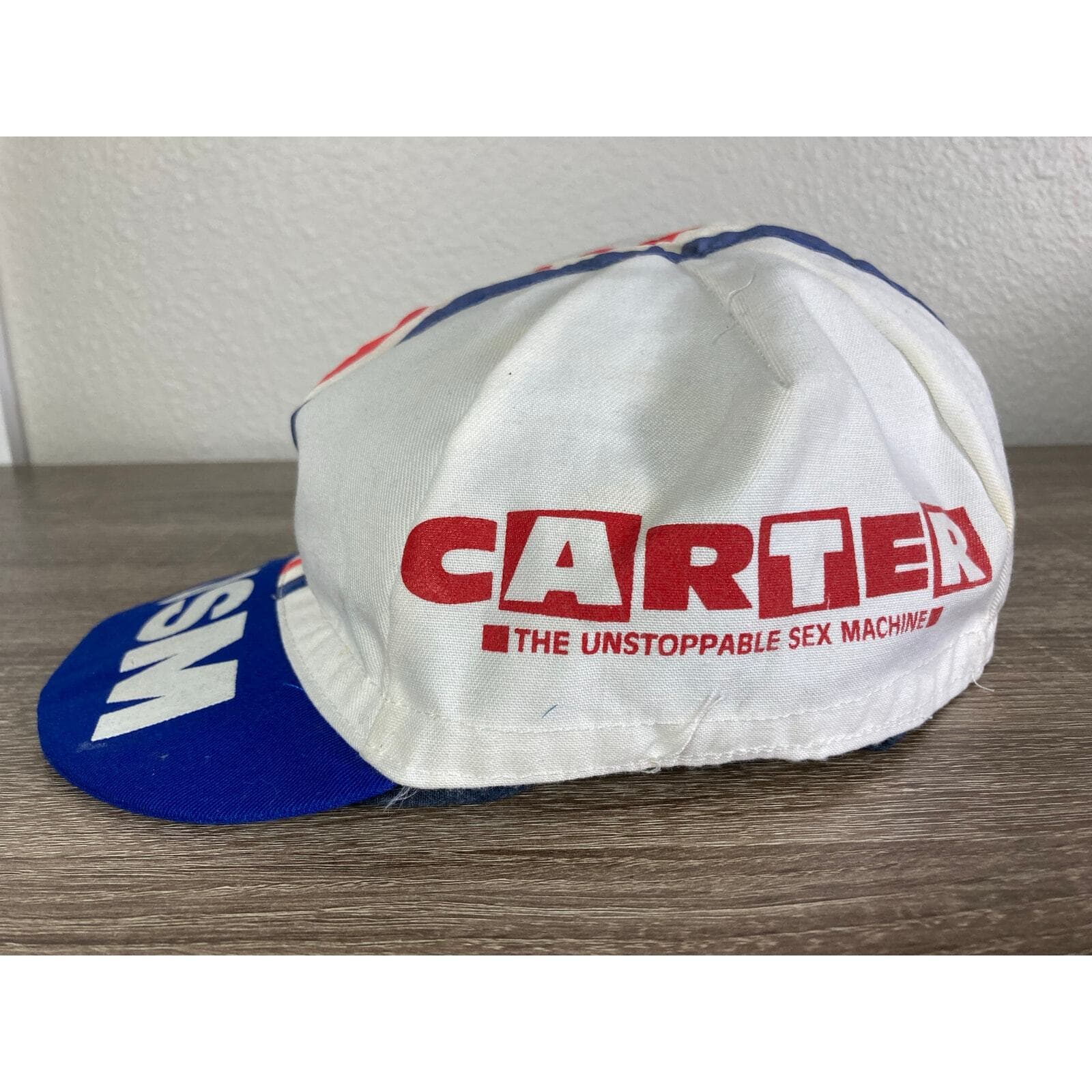 Vintage Carter USM Multicolor Trucker Snapback Hat Retro Adjustable Unisex Cap