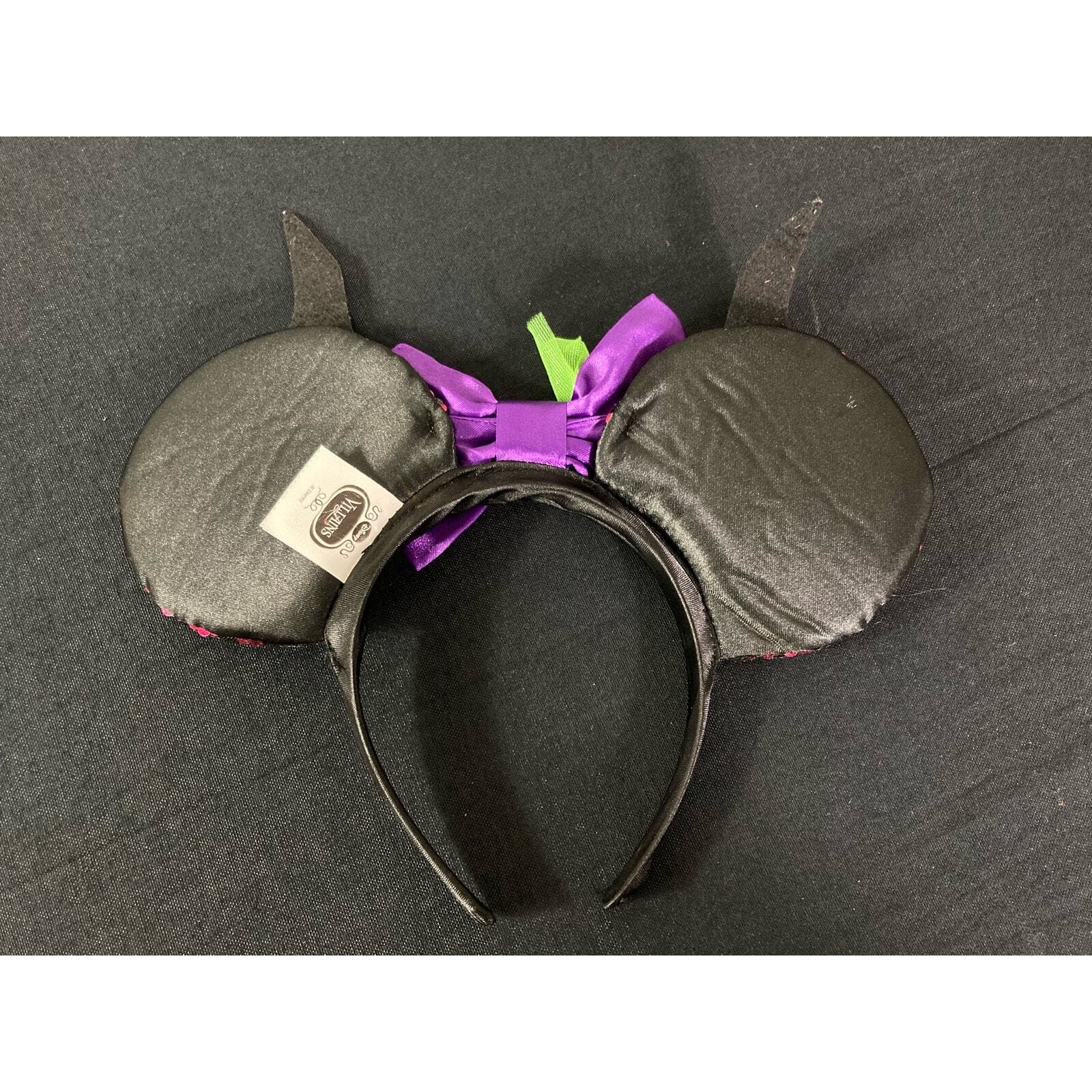 Disney Villains Black Ears Costume Headpiece Women Girls Halloween Accessory - Thumbnail 5