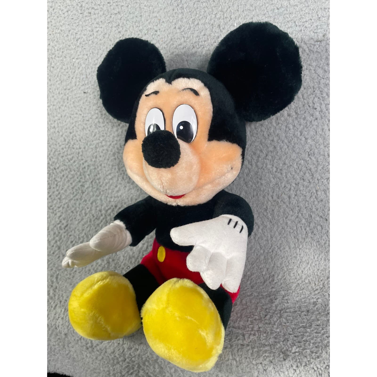 Vintage Disney Mickey Mouse Plush Disneyland Walt Disney World 15 Inch Toy - Thumbnail 7
