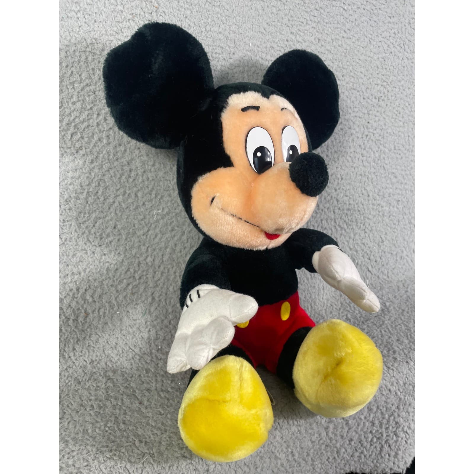 Vintage Disney Mickey Mouse Plush Disneyland Walt Disney World 15 Inch Toy - Thumbnail 6