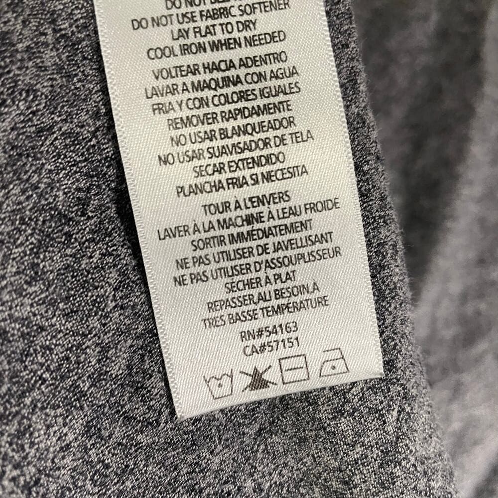 Calvin Klein Performance Womens M Gray Heathered Dolman 3/4 Sleeve Athletic Top - Thumbnail 10