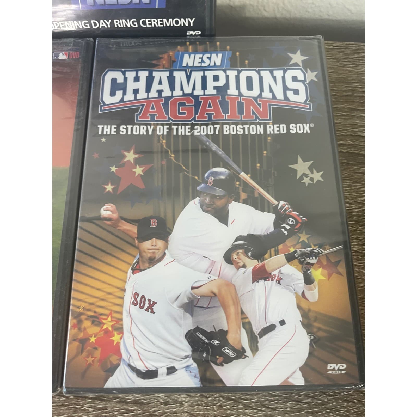 Boston Red Sox DVD Lot 3 2004 2007 World Series Champions Ring Ceremony NESN Set - Thumbnail 5
