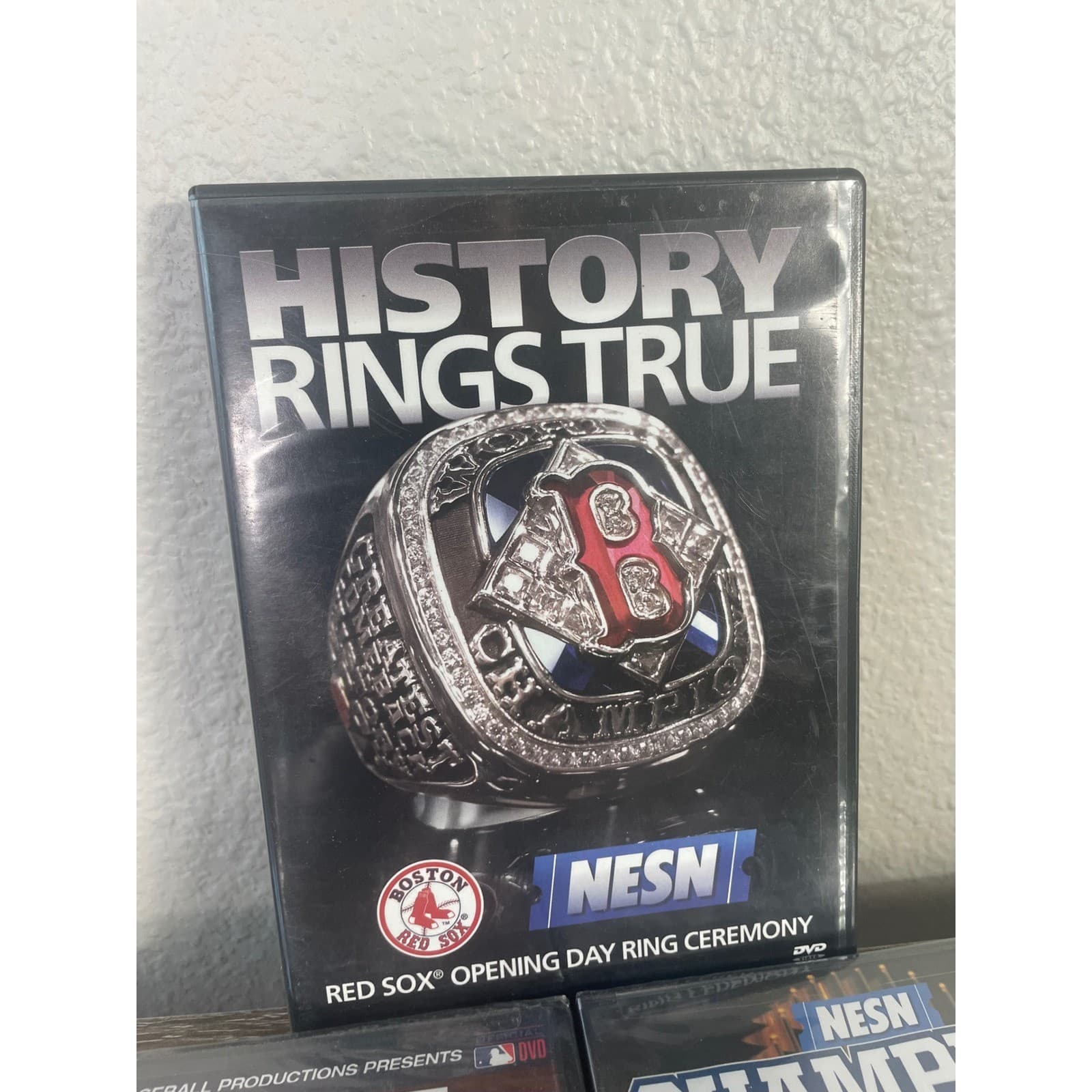 Boston Red Sox DVD Lot 3 2004 2007 World Series Champions Ring Ceremony NESN Set - Thumbnail 3