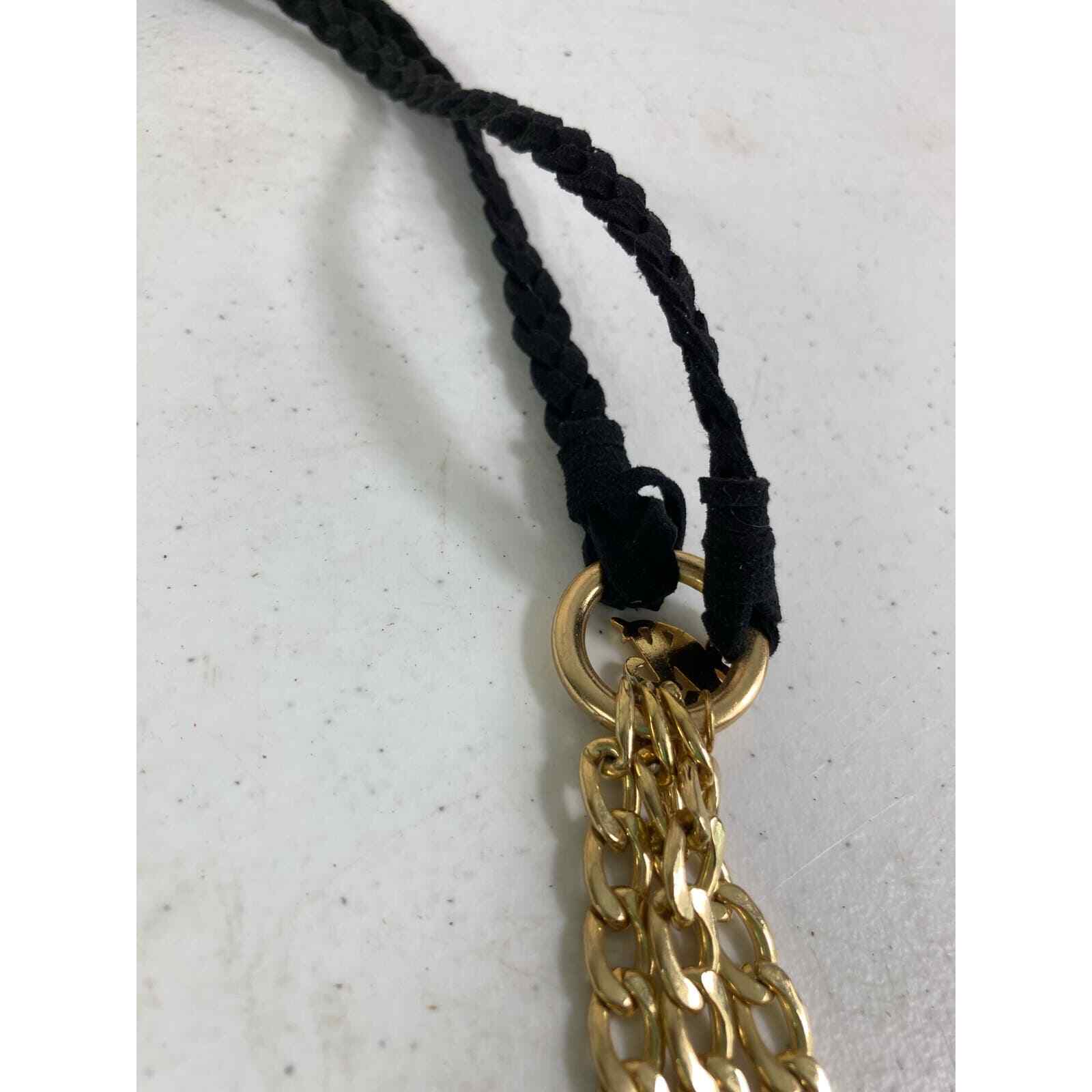 Womens Bohemian Chunky Chain Necklace Bold Gold Statement Costume Jewelry - Thumbnail 8