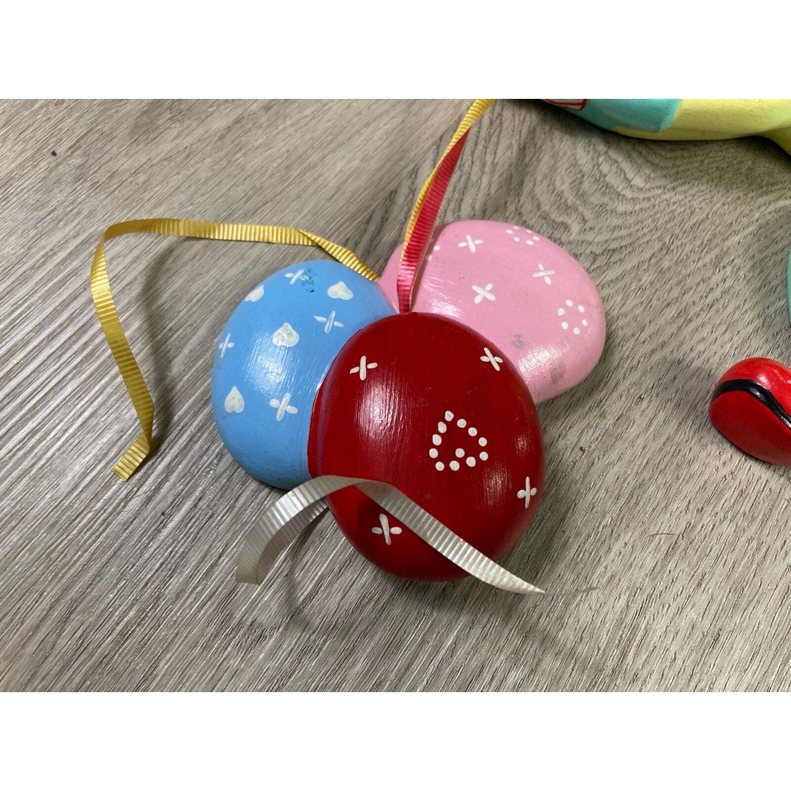 Vintage Japan Ceramic Clown Wall Hanging Decor Figurine Balloons Circus Art VTG - Thumbnail 6