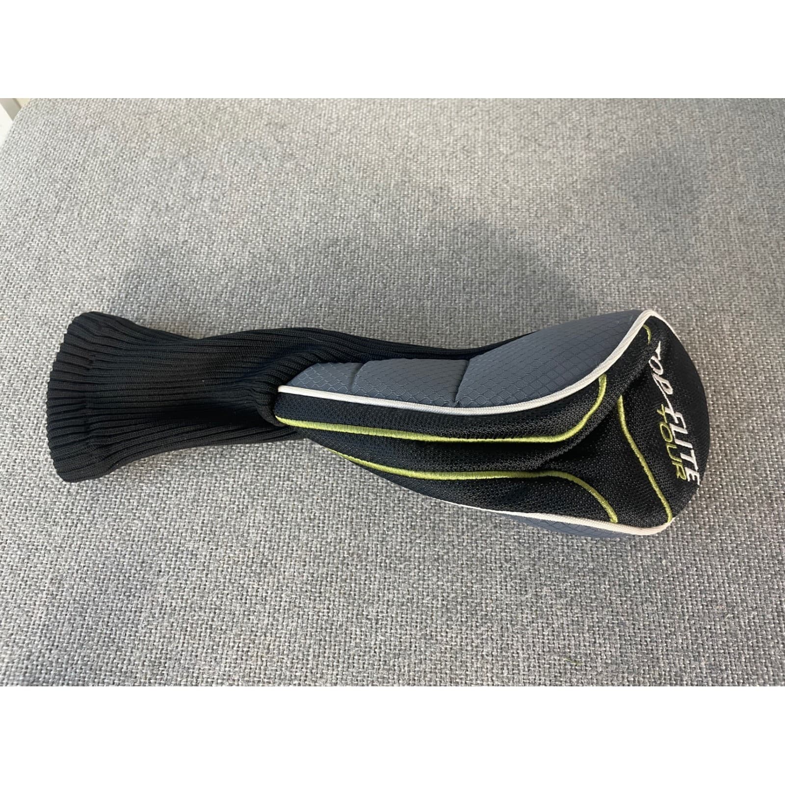Top Flite Tour Driver Headcover Black Silver Green Golf Club Cover 2011 Sock - Thumbnail 2