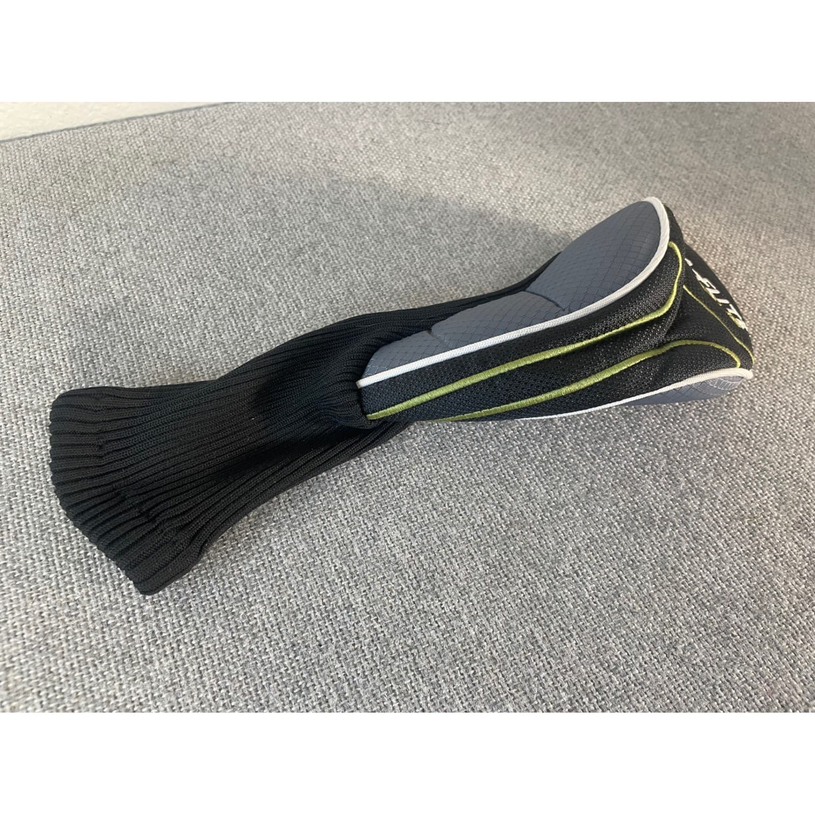 Top Flite Tour Driver Headcover Black Silver Green Golf Club Cover 2011 Sock - Thumbnail 3