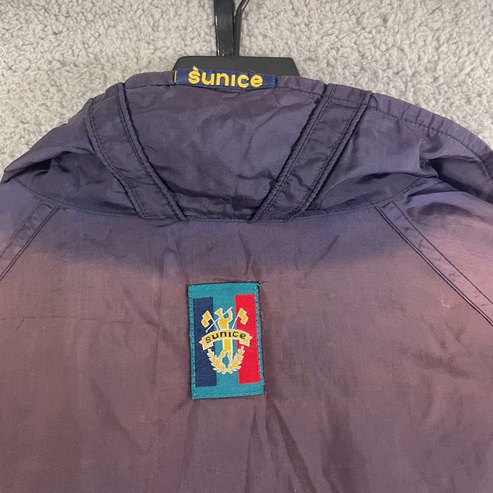 Vintage Sunice Kings North Myrtle Beach Golf Windbreaker Jacket Mens XL Navy - Thumbnail 5