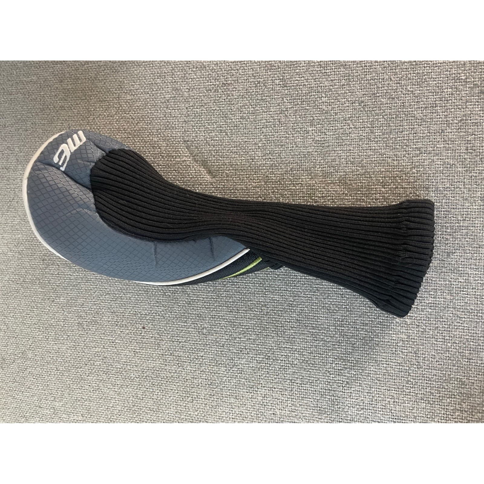 Top Flite Tour Driver Headcover Black Silver Green Golf Club Cover 2011 Sock - Thumbnail 4